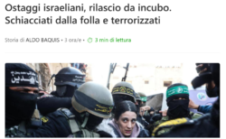 Gaza, Tulkarem. Due Fotografie Documentano la Nostra Vergogna. Ostaggi Israeliani Rilascio 250x154