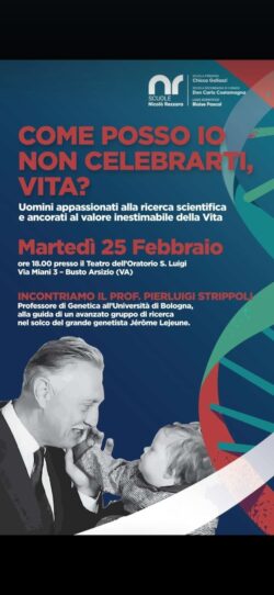 2025 02 25 18.00 Busto Arsizio VA Pierluigi Strippoli Come Posso Io Non Celebrarti Vita 250x542
