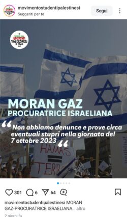 7 Ottobre, la Conferma: Israele ha Ucciso Suoi Cittadini Volontariamente. Gaza, Vertice di Emergenza Arabo. Moran Gaz 250x426