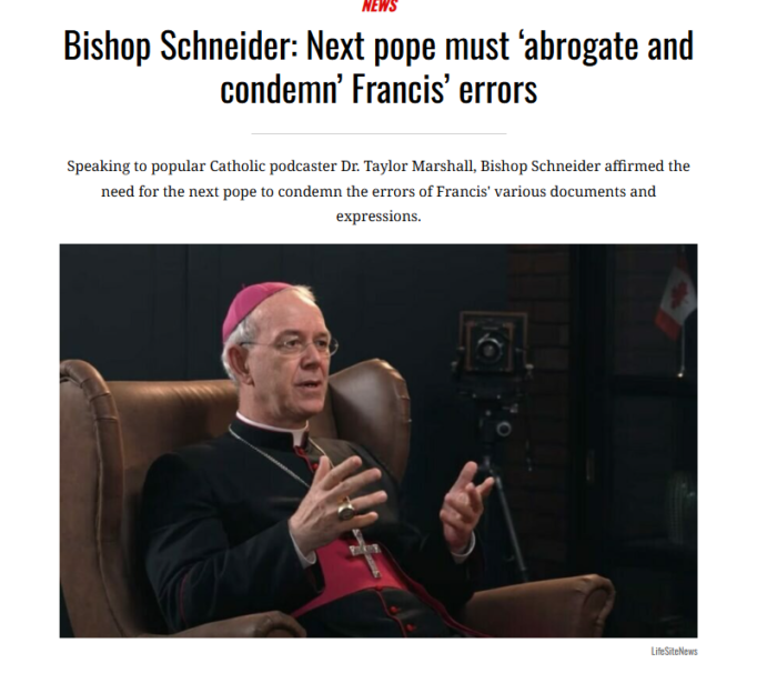 Schneider Life Site News 700x606
