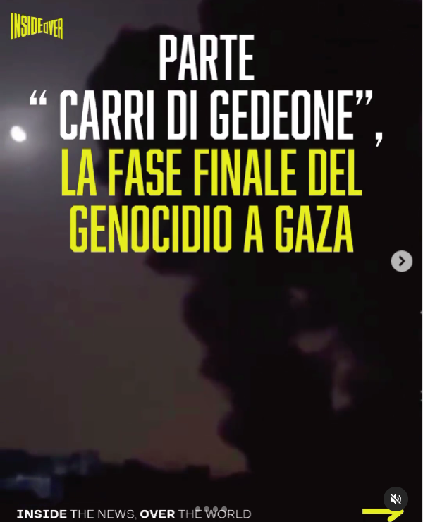 Gaza Genocidio Gedeone