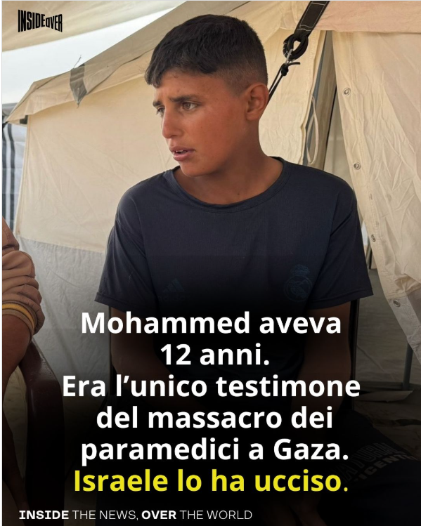 Gaza Paramedici Testimone