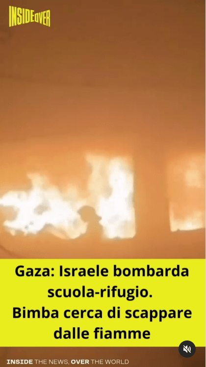 Gaza Scuola Bimba