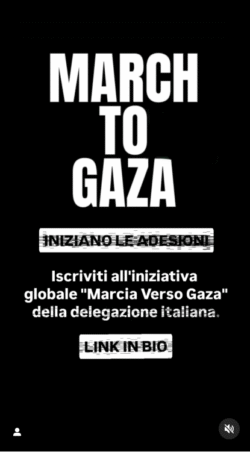 Marcia Verso Gaza 250x452
