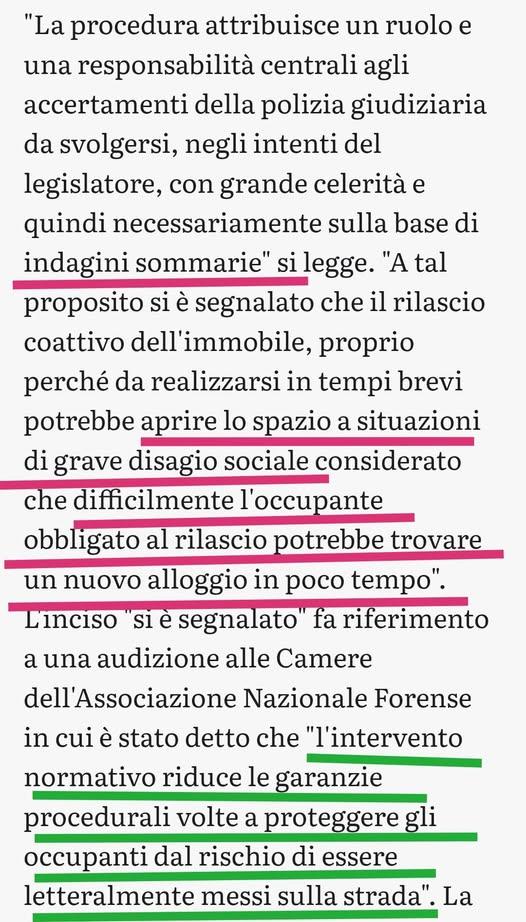Cassazione Occupa Casa