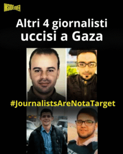 Gaza Giornalisti Uccisi 250x312