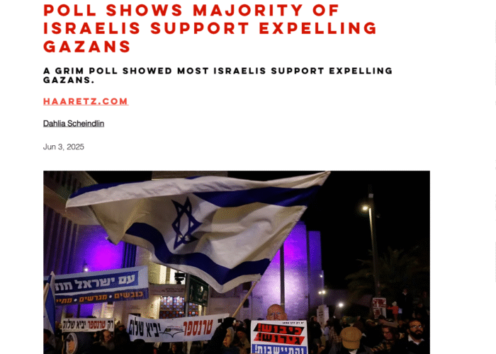 Haaretz Sondaggio 700x500