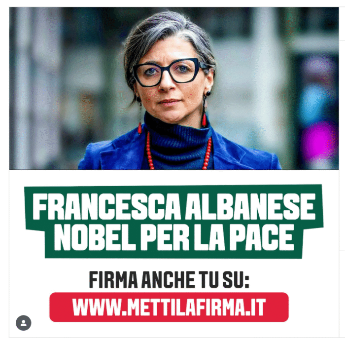 Albanese Nobel Pace 700x695