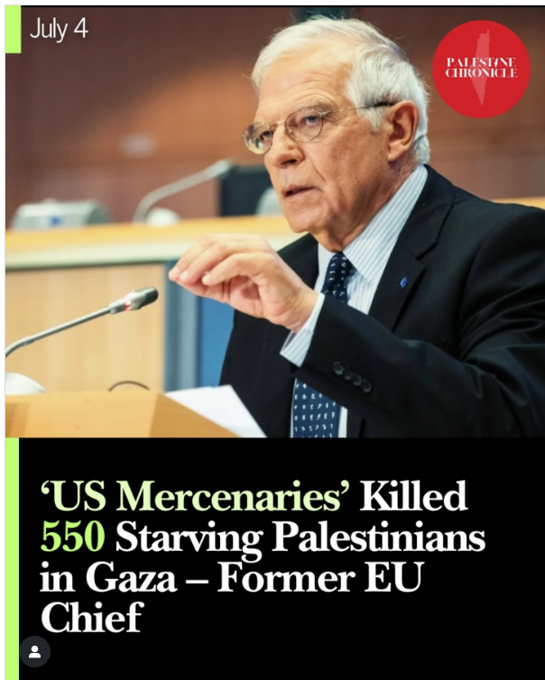 Gaza Borrell Ghf
