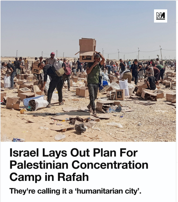 Gaza Rafah Concentramento