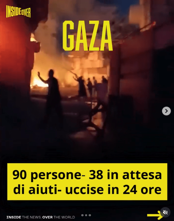 Gaza Ins 90 Uccisi