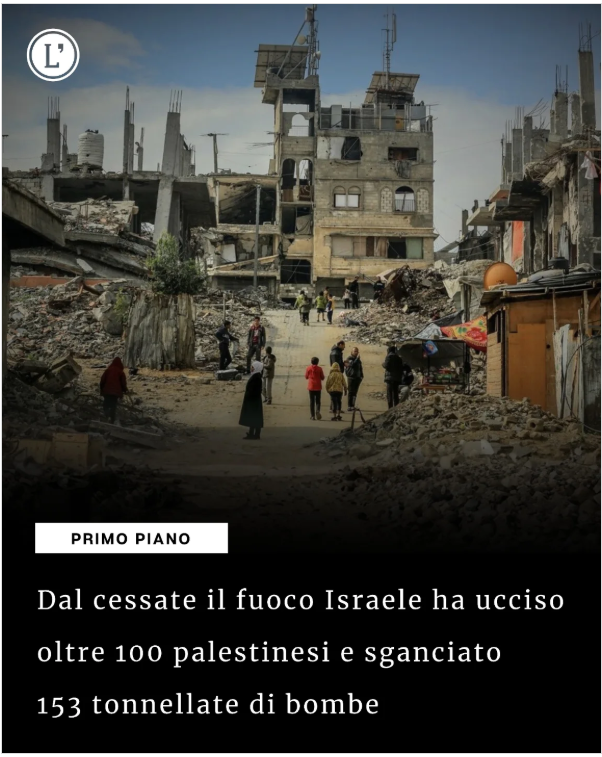 Gaza Tregua 100