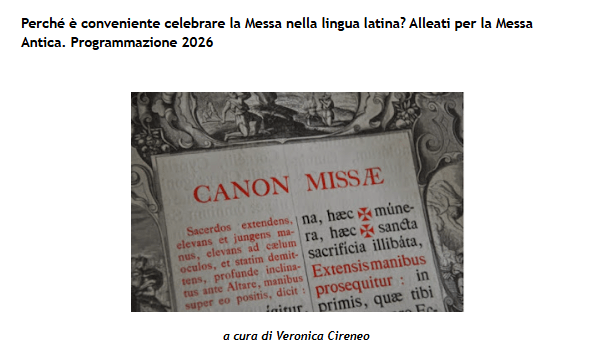 alleati messa antica