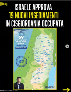 colonie cisgiordania