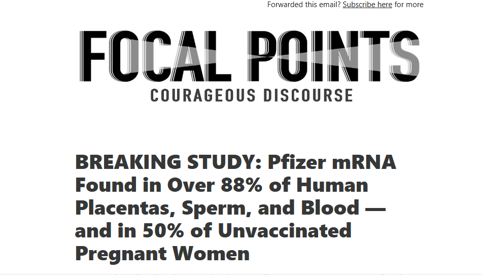 focal points mrna