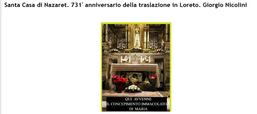 loreto, nicolini, traslazione, casa