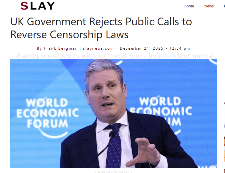 slay uk censura