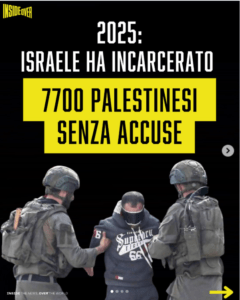 cisgiordania 7700 in galera