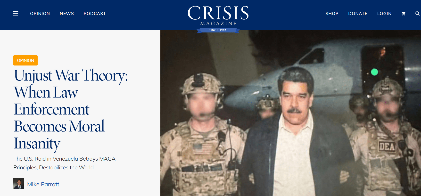 crisis mag maduro, trump guerra