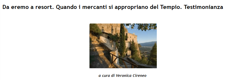 alleati, eremo