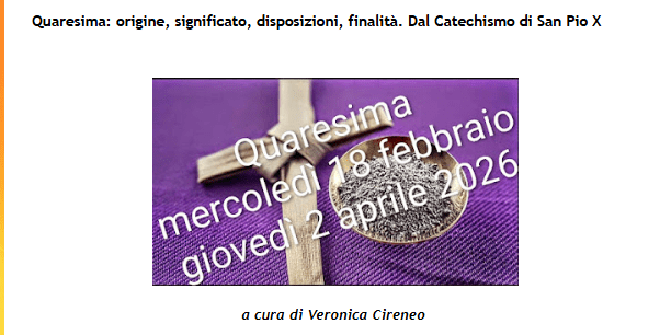 alleati, quaresima