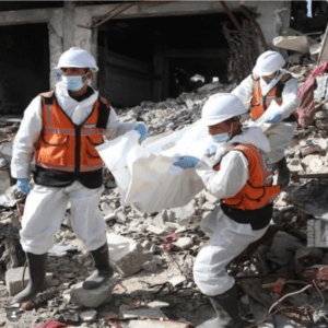 gaza cadaveri recuperare