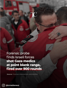 gaza sanitari uccisi