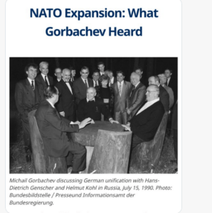 nato gorbaciov espansione