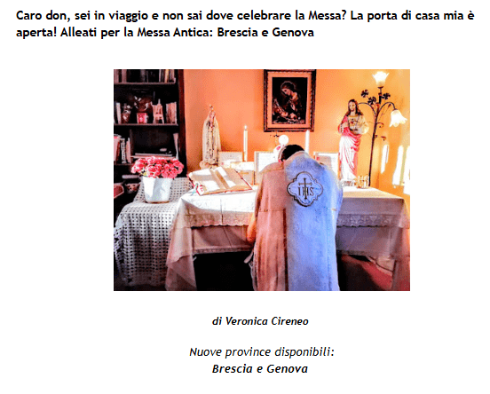 alleati messa domestica