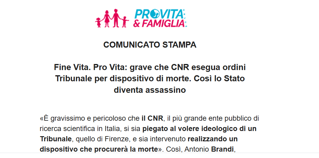 brandi fine vita cnr