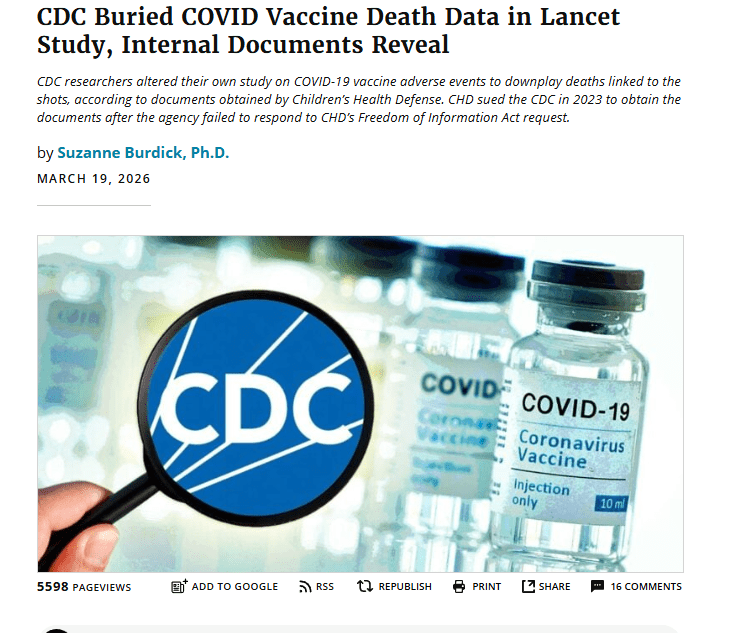 cdc morti vaccino