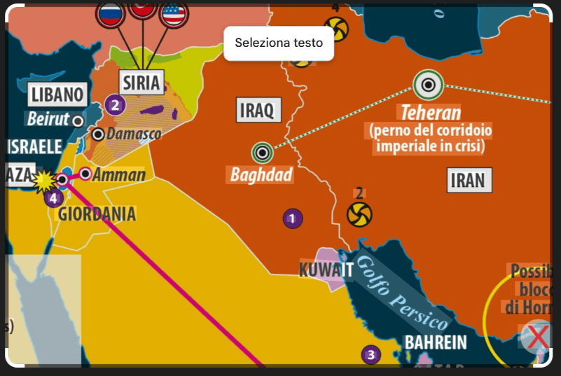 iran cartina