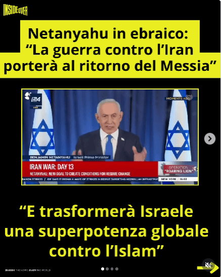 netanyahu messia