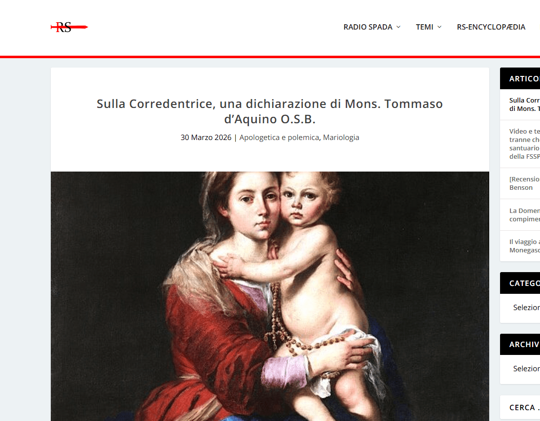 radiospada, corredentrice