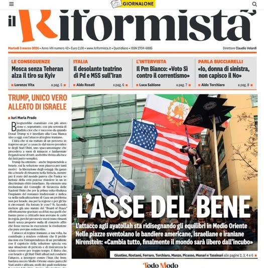 riformista, asse del bene