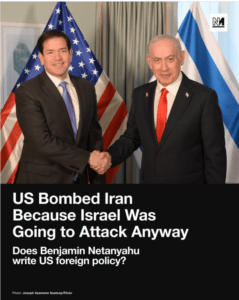 rubio netan iran
