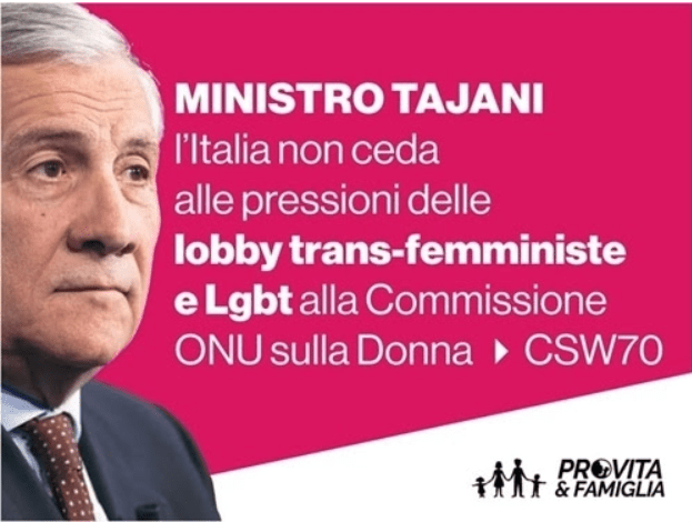 tajani onu pro vita