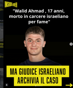 L'Orrore a G@z@ e in Cisgiordania. Chirurgo Ebreo USA Denuncia: Bambini Sepolti Vivi dai Soldati. walid ahmad fame