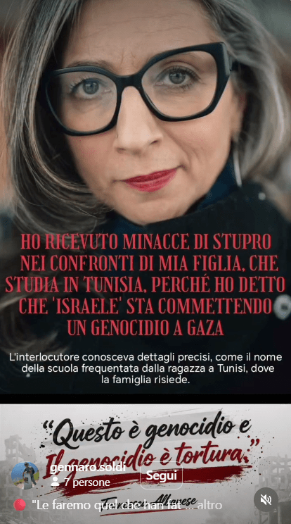 albanese minacce