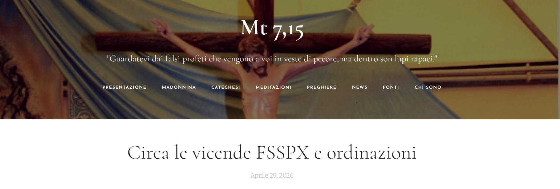 erasmo, fsspx, tucho