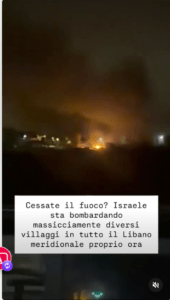 libano bombe