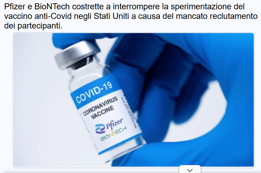 sa defenza vax sperimentazione