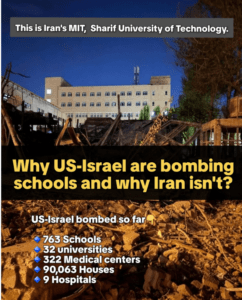 us israel iran scuole