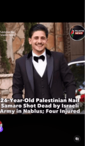cisgiordania 26 ucciso