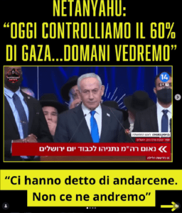 netanyahu gaza