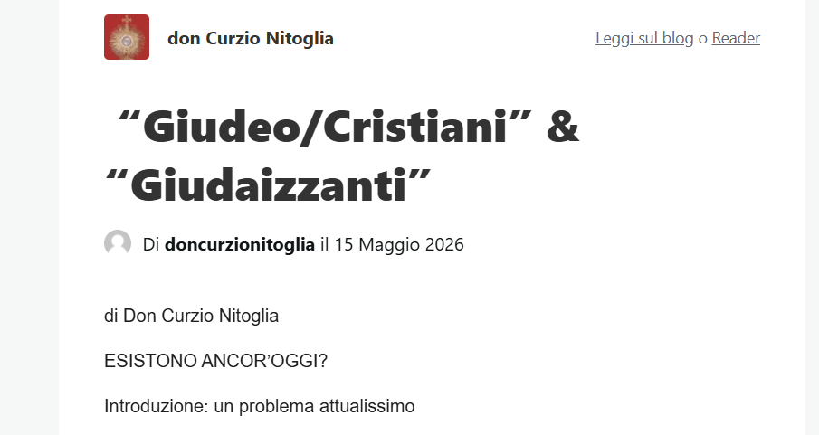 nitoglia giudei