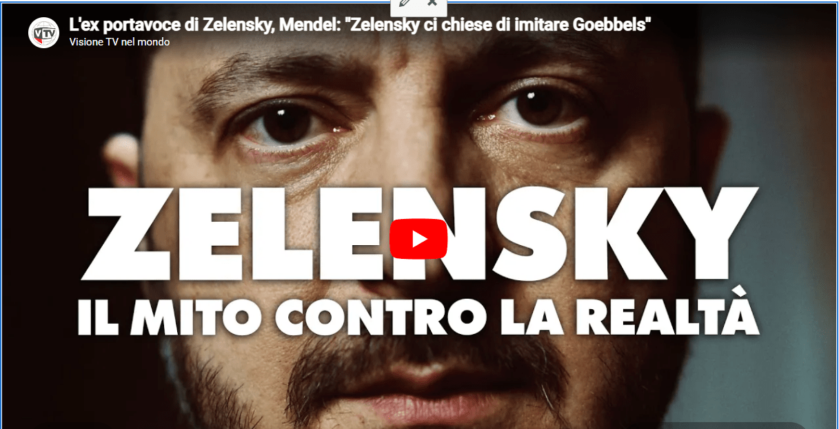 zelensky visione tv