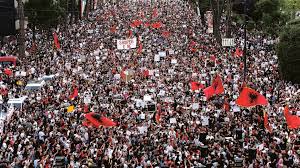 Home albania proteste