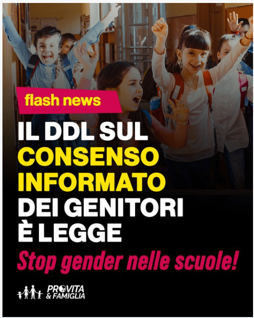 pro vita valditara